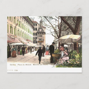 Old Postcard - Genf, Schweiz Postkarte