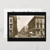 Old Postcard, Glasgow, Renfield Street Postkarte (Vorne/Hinten)
