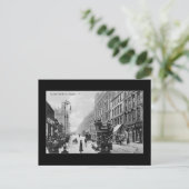 Old Postcard, Glasgow, Sauchiehall Street Postkarte (Stehend Vorderseite)