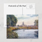 Old Postcard - Gloucester, England Postkarte (Vorne/Hinten)