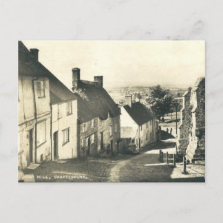 Old Postcard - Gold Hill, Shaftesbury, Dorset Postkarte