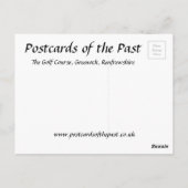 Old Postcard - Golfplatz, Greenock, Schottland Postkarte (Rückseite)