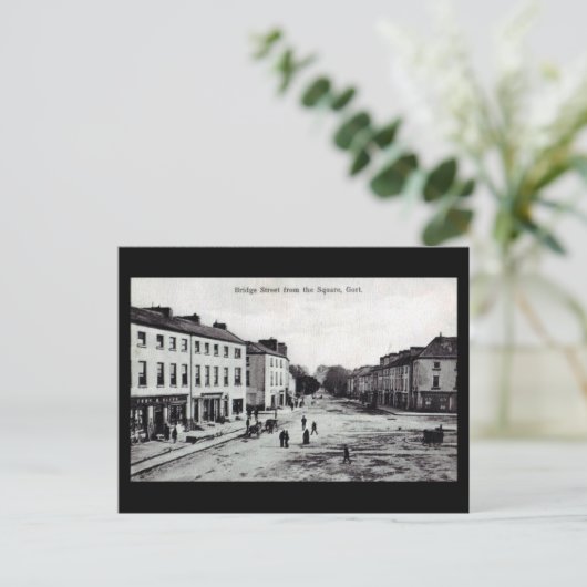 Old Postcard - Gort, Grafschaft Galway, Irland Postkarte (Stehend Vorderseite)