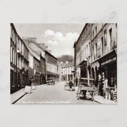 Old Postcard - Graig-na-Manager, Gran Kilkenny Postkarte (Vorderseite)