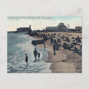 Old Postcard - Great Yarmouth, Norfolk Postkarte