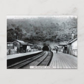 Old Postcard - Grindleford Station, Derbyshire Postkarte (Vorderseite)