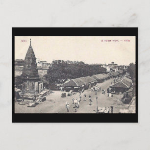 Old Postcard - Gya (Gaya), Indien Postkarte