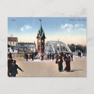 Old Postcard - Gyor, Ungarn Postkarte