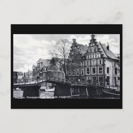 Old Postcard - Haarlem, Niederlande Postkarte (Vorderseite)