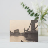 Old Postcard - Hammersmith Bridge, London Postkarte (Stehend Vorderseite)