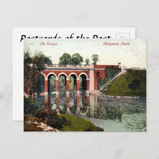 Old Postcard - Hampstead Heath, London Postkarte (Vorne/Hinten)