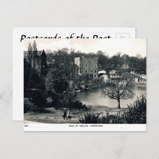 Old Postcard - Hampstead, London Postkarte (Vorne/Hinten)