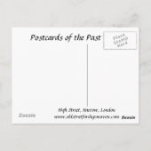 Old Postcard - Harrow, London Postkarte (Rückseite)