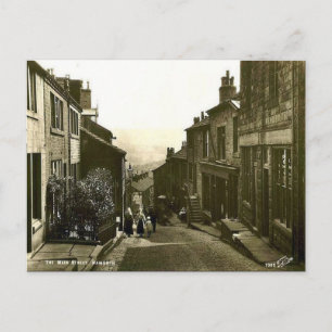 Old Postcard - Haworth, Yorkshire Postkarte