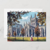 Old Postcard - Hereford Cathedral Postkarte (Vorne/Hinten)