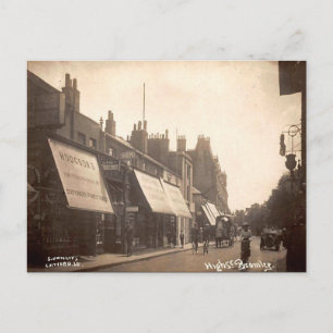 Old Postcard - High St, Bromley, London Postkarte
