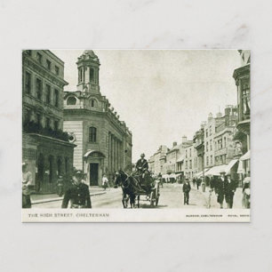 Old Postcard - High St, Cheltenham Postkarte