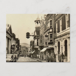 Old Postcard - High St, Guildford, Surrey Postkarte