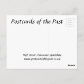 Old Postcard - High Street, Doncaster, Yorkshire Postkarte (Rückseite)