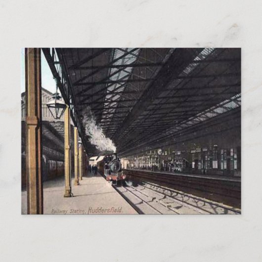 Old Postcard - Huddersfield, Yorkshire Postkarte (Vorderseite)