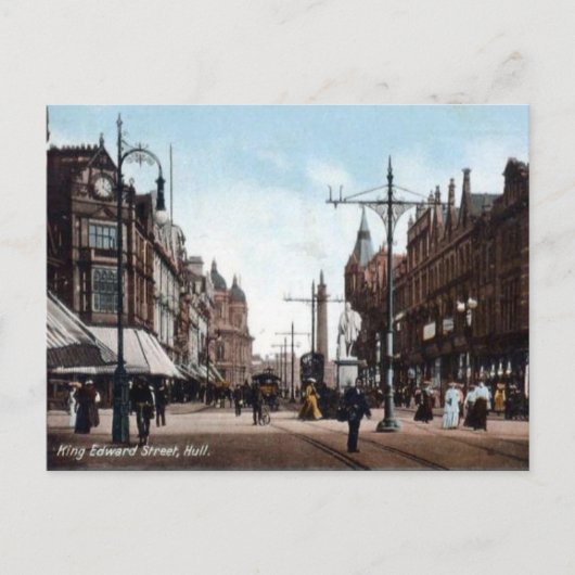 Old Postcard - Hull, Yorkshire Postkarte (Vorderseite)