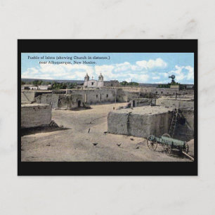 Old Postcard - Isleta, New Mexico, USA Postkarte