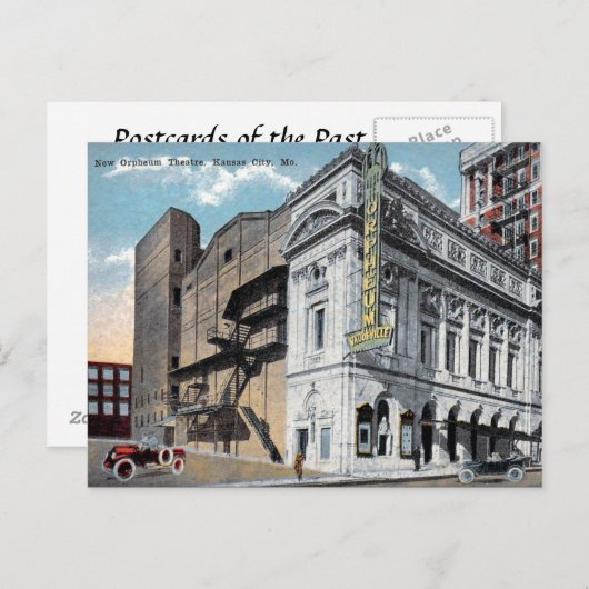 Old Postcard - Kansas City, Missouri, USA Postkarte (Vorne/Hinten)