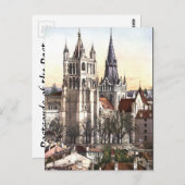 Old Postcard - Kathedrale, Lausanne, Schweiz Postkarte (Vorne/Hinten)