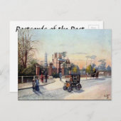 Old Postcard - Kew Gardens, London Postkarte (Vorne/Hinten)