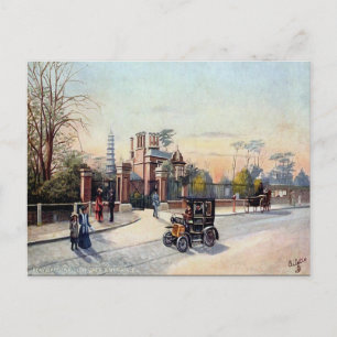 Old Postcard - Kew Gardens, London Postkarte