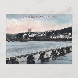 Old Postcard - Killaloe, Co Clare, Irland Postkarte