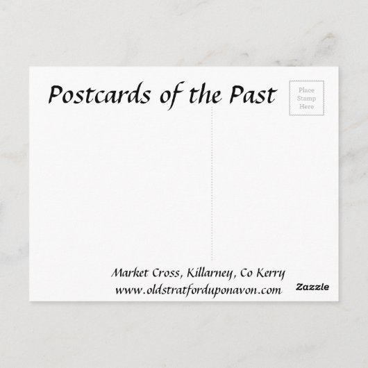 Old Postcard - Killarney, Grafschaft Kerry, Irland Postkarte (Rückseite)