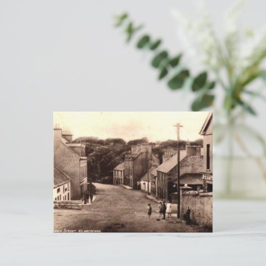 Old Postcard - Kilmacrenan, Grafschaft Donegal, Ir Postkarte (Stehend Vorderseite)