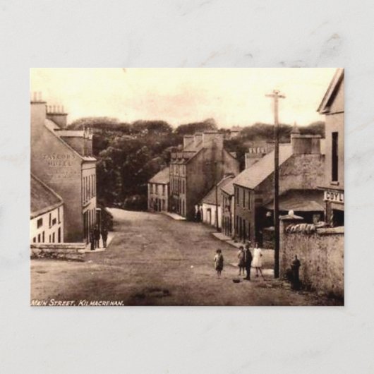 Old Postcard - Kilmacrenan, Grafschaft Donegal, Ir Postkarte (Vorderseite)