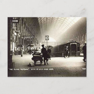 Old Postcard - King's Cross Station, London Postkarte