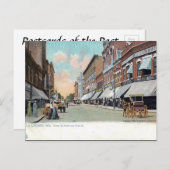 Old Postcard - La Crosse, Wisconsin, USA Postkarte (Vorne/Hinten)