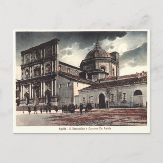 Old Postcard - L'Aquila, Abruzzo, Italien Postkarte (Vorderseite)