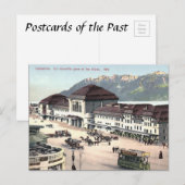 Old Postcard - Lausanne, Schweiz Postkarte (Vorne/Hinten)