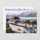 Old Postcard - Lausanne, Schweiz Postkarte (Vorne/Hinten)