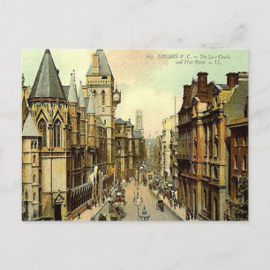 Old Postcard - Law Courts, London Postkarte