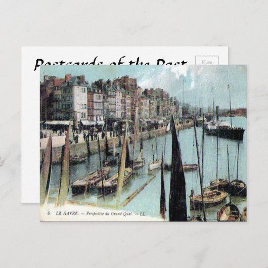 Old Postcard - Le Havre, Seine Maritime, Frankreic Postkarte (Vorne/Hinten)