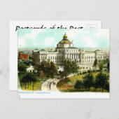 Old Postcard - Library of Congress, Washington, DC Postkarte (Vorne/Hinten)
