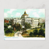 Old Postcard - Library of Congress, Washington, DC Postkarte (Vorderseite)