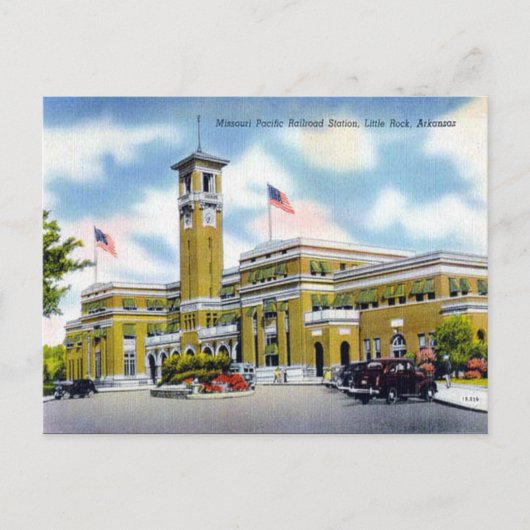 Old Postcard - Little Rock, Arkansas, USA Postkarte (Vorderseite)