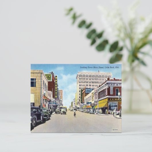 Old Postcard - Little Rock, Arkansas, USA Postkarte (Stehend Vorderseite)