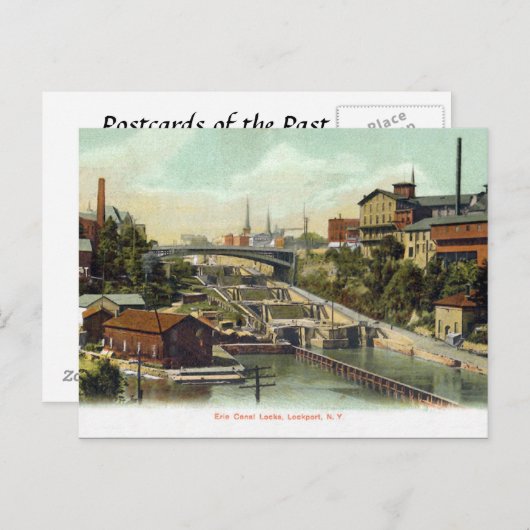 Old Postcard - Lockport, NY, USA Postkarte (Vorne/Hinten)