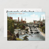 Old Postcard - Lockport, NY, USA Postkarte (Vorne/Hinten)