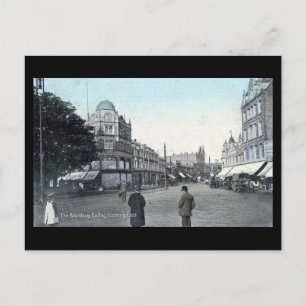 Old Postcard, London, Ealing Broadway Postkarte