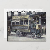 Old Postcard - London Motor Bus Postkarte (Vorne/Hinten)