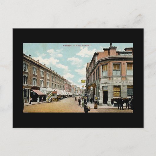 Old Postcard - London, Putney, 1909 Postkarte (Vorderseite)